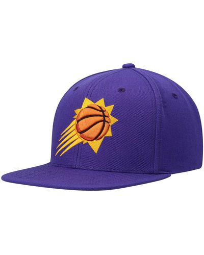 Mitchell & Ness Phoenix Suns Ground 2.0 Snapback Hat - Purple
