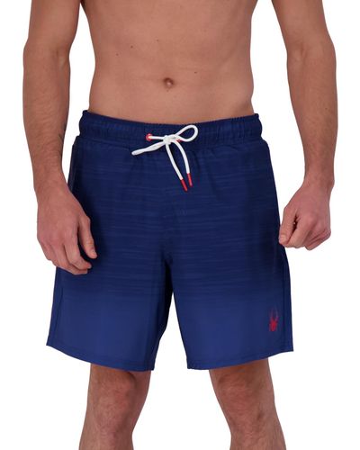 Spyder 7" Volley Swim Shorts - Blue