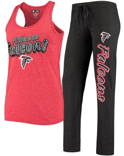 Women's Concepts Sport Red/Heather Gray Kansas City Chiefs Plus Size Meter  Tank Top & Pants Sleep Set