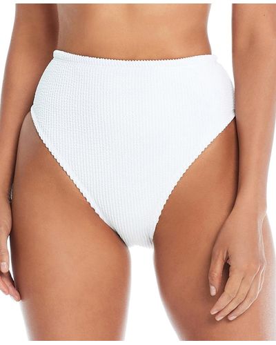 Bleu Rod Beattie High-waist Bikini Bottoms - White