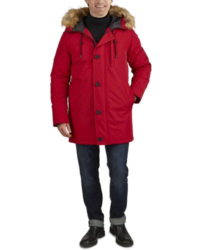 Guess Heavy Weight Parka - Red