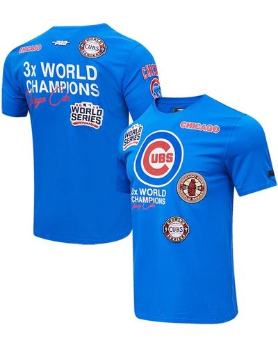 Pro Standard Chicago Cubs Championship T-shirt - Blue