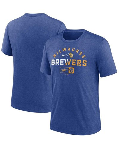 Nike Men's Denver Broncos Rewind Essential Royal T-Shirt