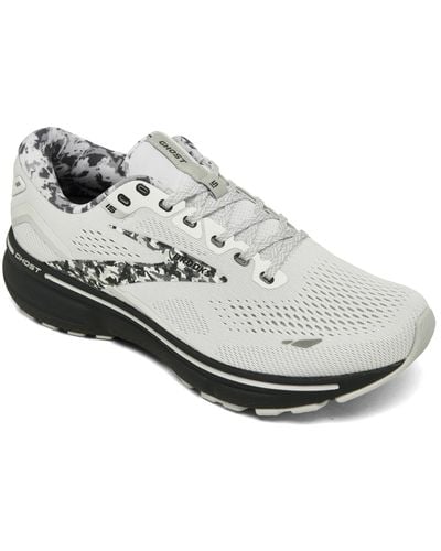Brooks Ghost 15 Running Sneakers From Finish Line - White