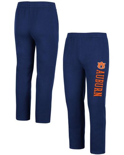 Colosseum Athletics Auburn Tigers Fleece Pants - Blue