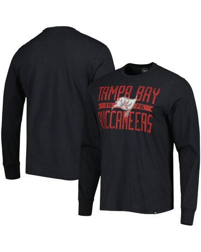 Lids Tampa Bay Buccaneers '47 Dozer Franklin Long Sleeve T-Shirt -  Heathered Gray