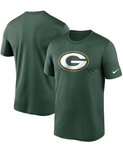 Nike Bay Packers Logo Essential Legend Performance T-shirt - Green