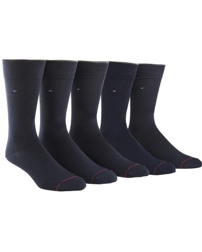 Tommy Hilfiger 5-pack Dress Socks - Blue