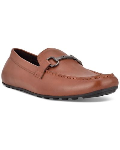 Calvin Klein Olaf Casual Slip-on Loafers - Brown