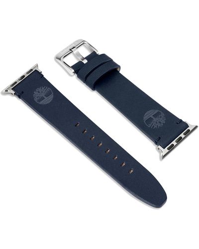 Timberland Ashby Dark Blue Genuine Leather Universal Smart Watch Strap 22mm