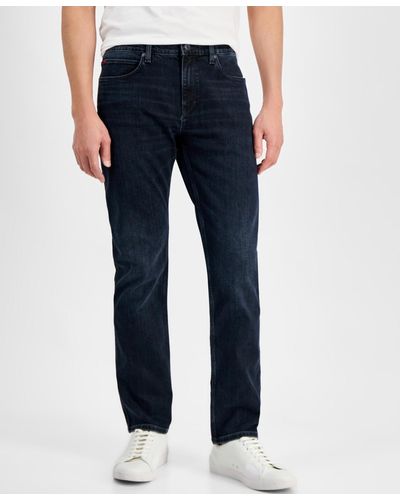 HUGO By Boss Slim-fit Black Jeans - Blue