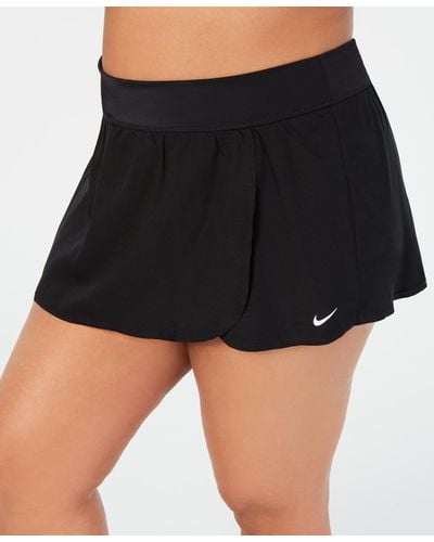 Nike Plus Size Element Swim Boardskirt - Black