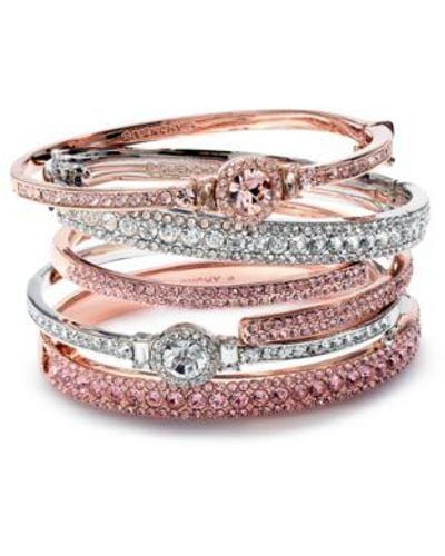 Givenchy Crystal Bangle Collection - White