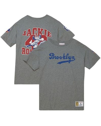 Mitchell & Ness Jackie Robinson Brooklyn Dodgers Cooperstown Collection  Legends Raglan Full-snap Jacket At Nordstrom in Blue for Men