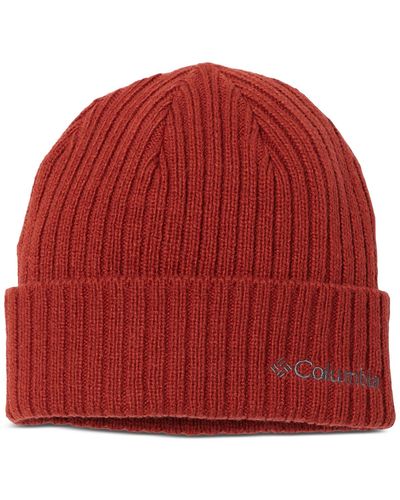 Columbia Ribbed-knit Embroidered Logo Watch Cap