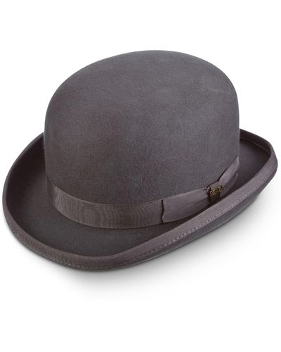 Scala Wool Bowler Hat - Gray