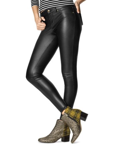 Hue Faux-leather leggings - Black
