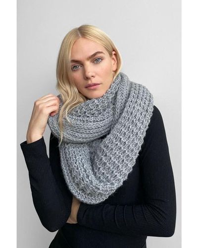 MARCELLA London Infinity Scarf - White