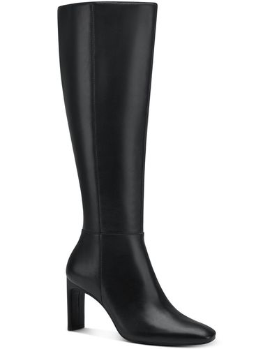 Alfani Tristanne Knee High Boots - Black