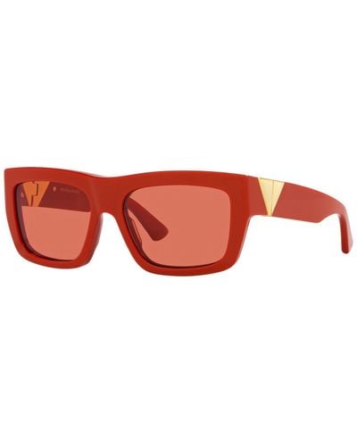 Bottega Veneta Sunglasses - Red