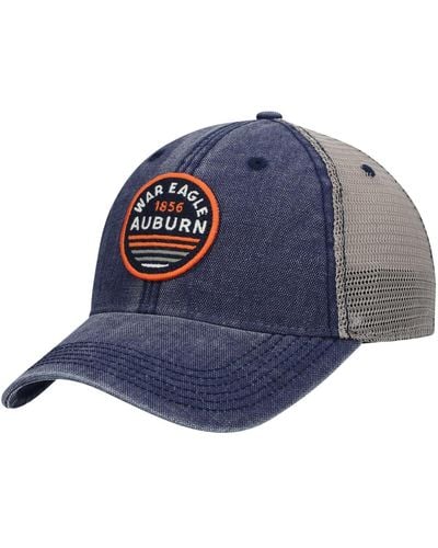 Legacy Athletic Auburn Tigers Sunset Dashboard Trucker Snapback Hat - Blue