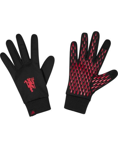 adidas Manchester United Player Gloves - Red