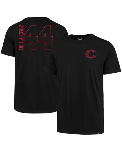 '47 Elly De La Cruz Cincinnati Reds Name And Number T-shirt - Black