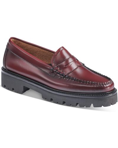 G.H. Bass & Co. G.h.bass Whitney Super Lug Sole Loafer Flats - Multicolor