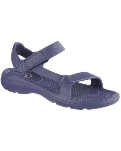 Totes Riley Adjustable Sport Sandals - Blue