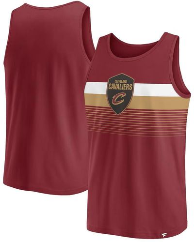 Fanatics Cleveland Cavaliers Wild Game Tank Top - Red