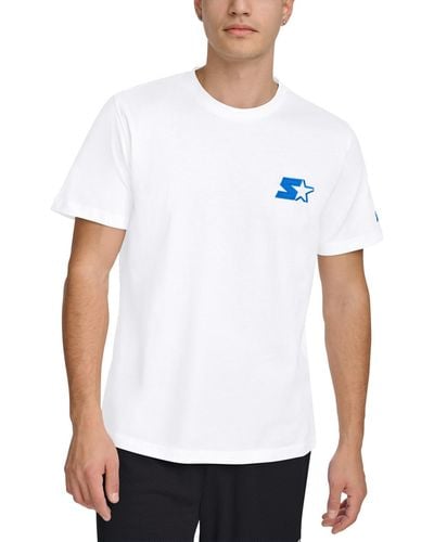 Starter Sunset Beach Regular-fit Logo Graphic T-shirt - White