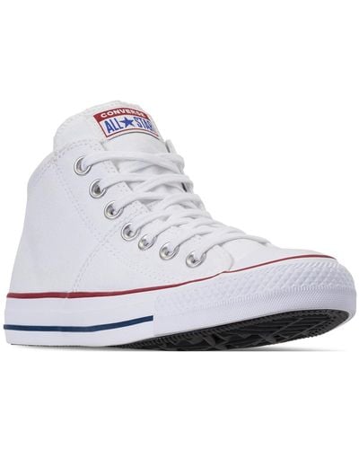 Converse Chuck Taylor Madison Mid Casual Sneakers From Finish Line - Gray