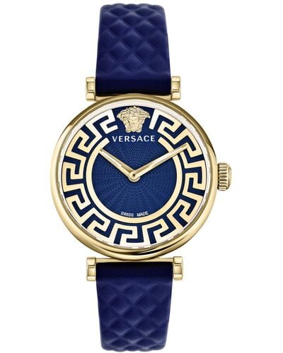 Versace Greca Chic Watch - Blue