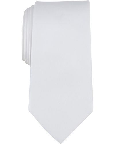 Michael Kors Sapphire Solid Tie - White