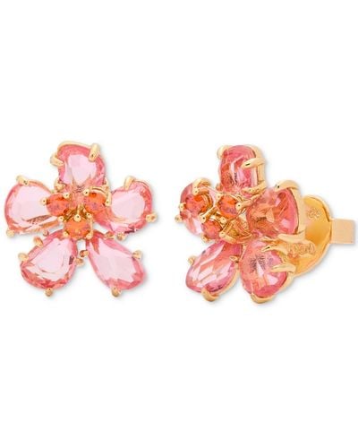 Kate Spade Paradise Flower Stud Earrings - Pink