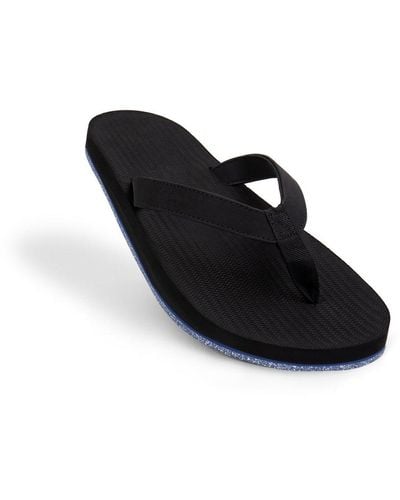 indosole Flip Flops Sneaker Sole - Black