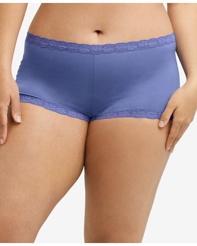Maidenform Women's Microfiber and Lace Boxer at  Women's Clothing  store