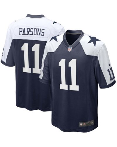 Nike Big And Tall Micah Parsons Dallas Cowboys Alternate Game Jersey - Blue