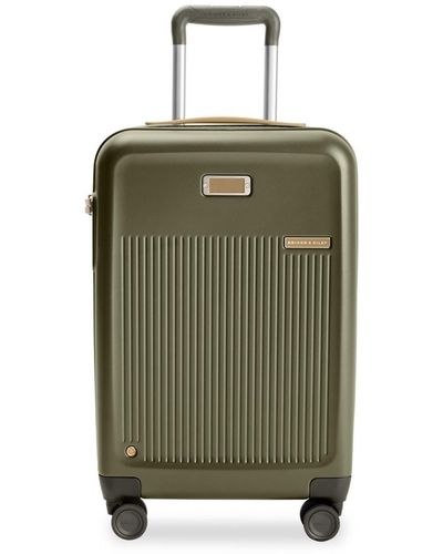 Briggs & Riley Sympatico 3.0 Essential Carry-on Expandable Spinner - Green