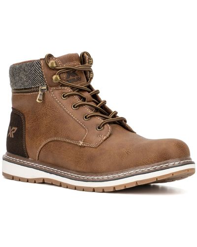 Xray Jeans Alistair Lace-up Boots - Brown