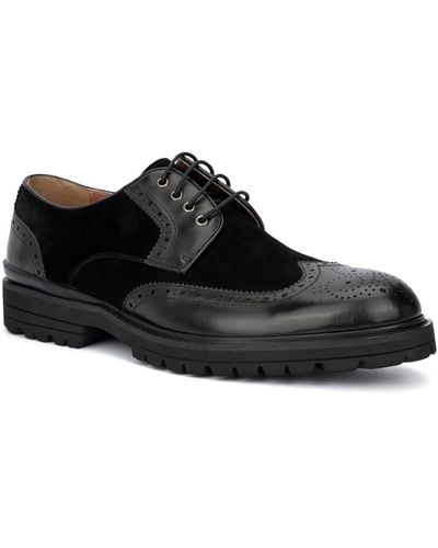 Vintage Foundry Andrew Lace-up Oxfords - Black