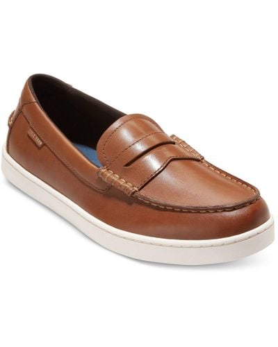 Cole Haan Nantucket Slip-on Penny Loafers - Brown