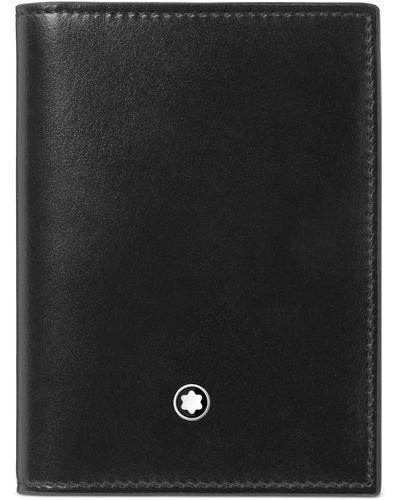 Montblanc Meisterstuck Leather Card Holder - Black