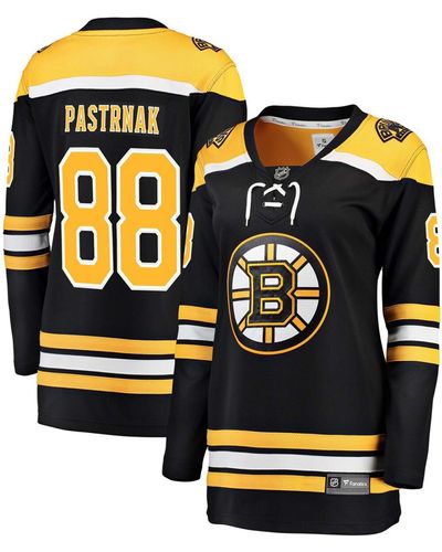 Fanatics David Pastrnak Black Boston Bruins Home Premier Breakaway Player Jersey