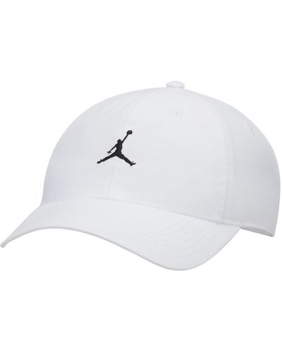 Nike Jumpman Club Adjustable Hat - White
