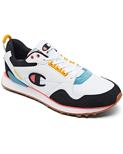 Champion Relay 21 Casual Sneakers From Finish Line - White