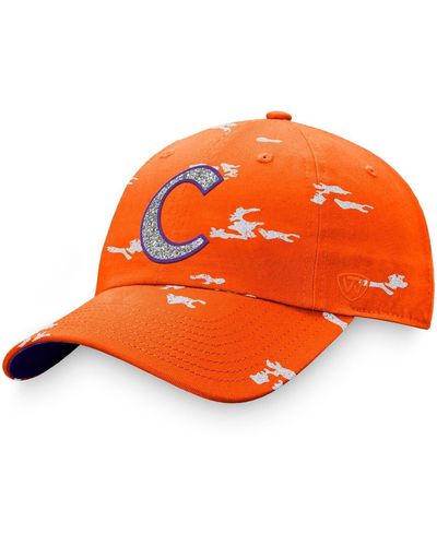 Top Of The World Clemson Tigers Oht Military-inspired Appreciation Betty Adjustable Hat - Orange