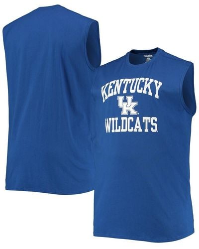 Champion Kentucky Wildcats Big And Tall Team Muscle Tank Top - Blue
