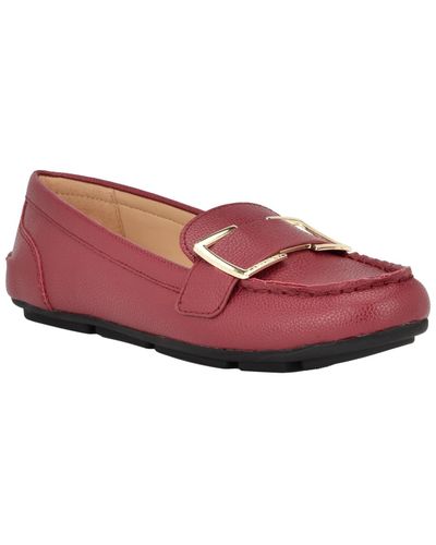 Calvin Klein Lydia Casual Loafers - Red