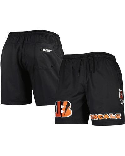 Pro Standard Cincinnati Bengals Woven Shorts - Black
